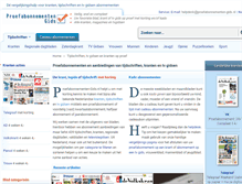 Tablet Screenshot of proefabonnementen-gids.nl